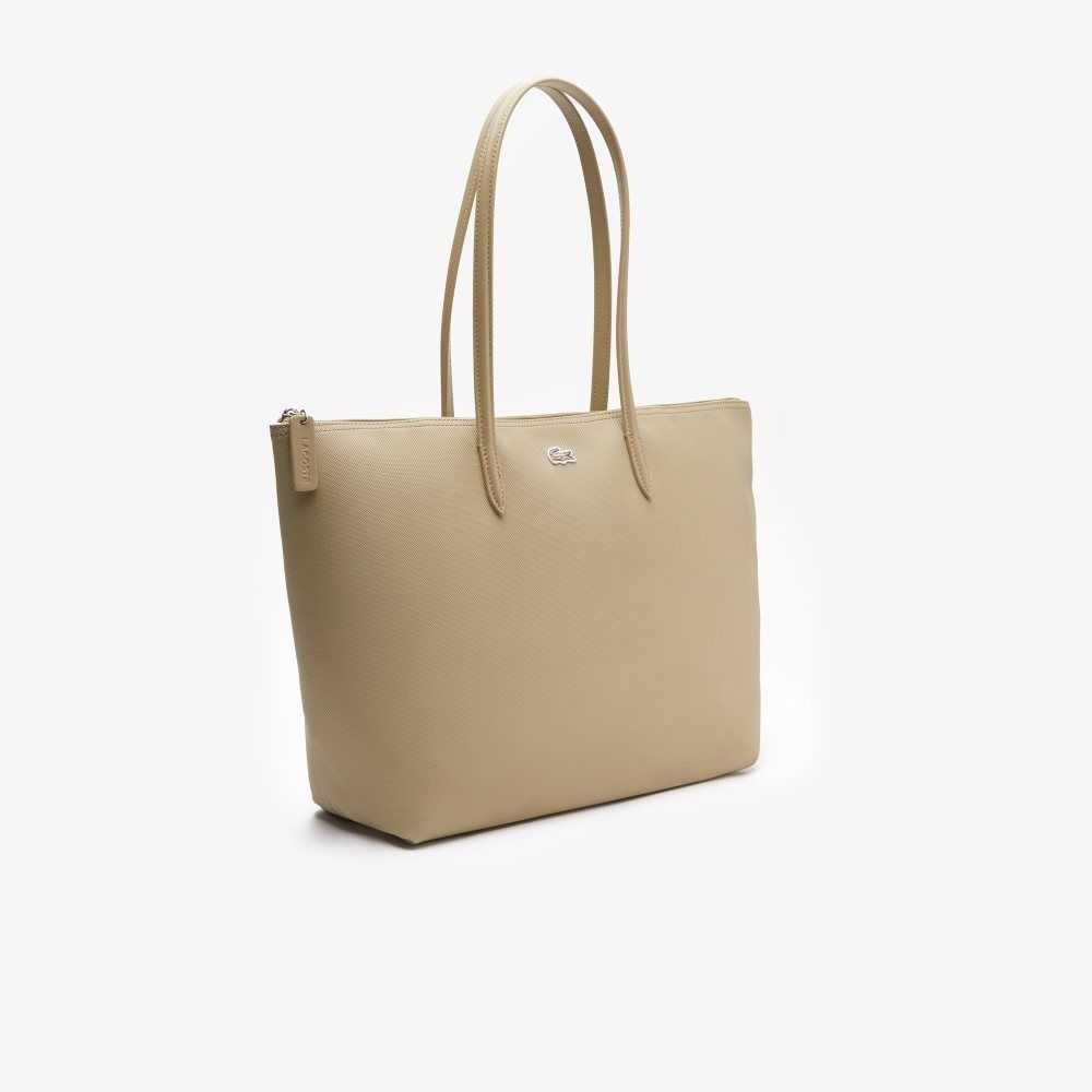 Lacoste L.12.12 Concept Zip Tote Bag Brindille | BCJ-468350