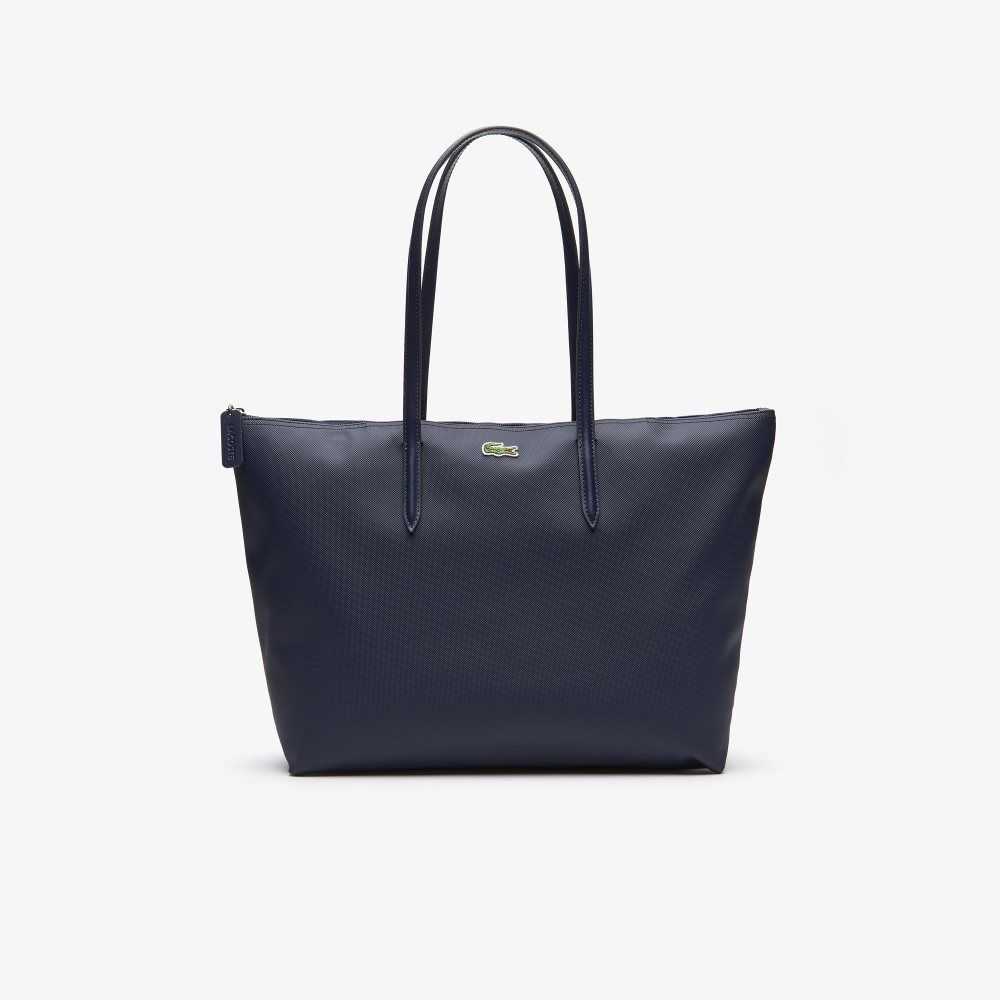 Lacoste L.12.12 Concept Zip Tote Bag Eclipse | VUW-971386