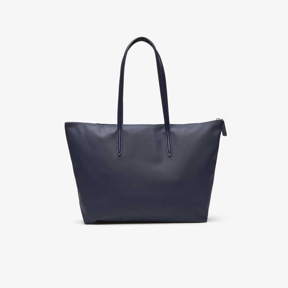 Lacoste L.12.12 Concept Zip Tote Bag Eclipse | VUW-971386