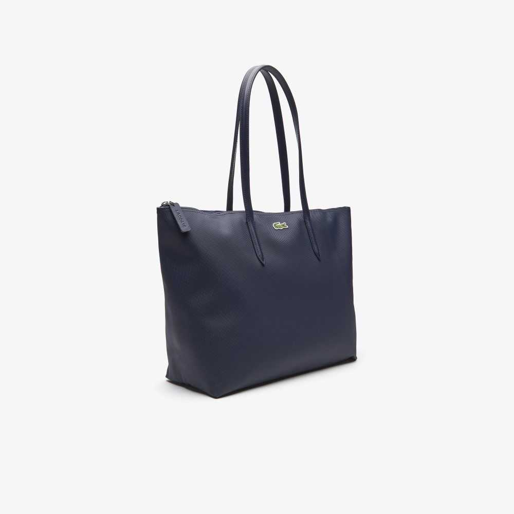 Lacoste L.12.12 Concept Zip Tote Bag Eclipse | VUW-971386