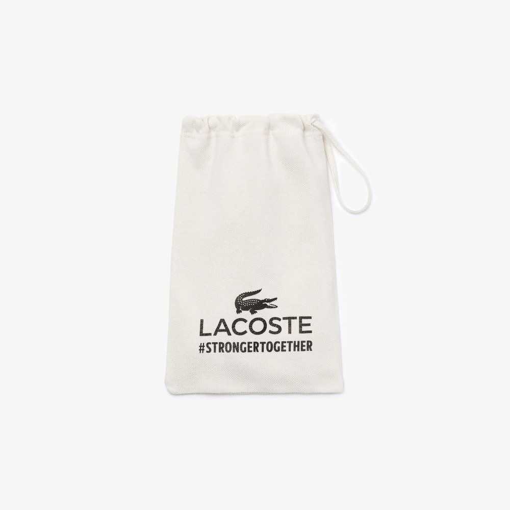 Lacoste L.12.12 Cotton Pique' Face Protection Mask Red | JQM-309214