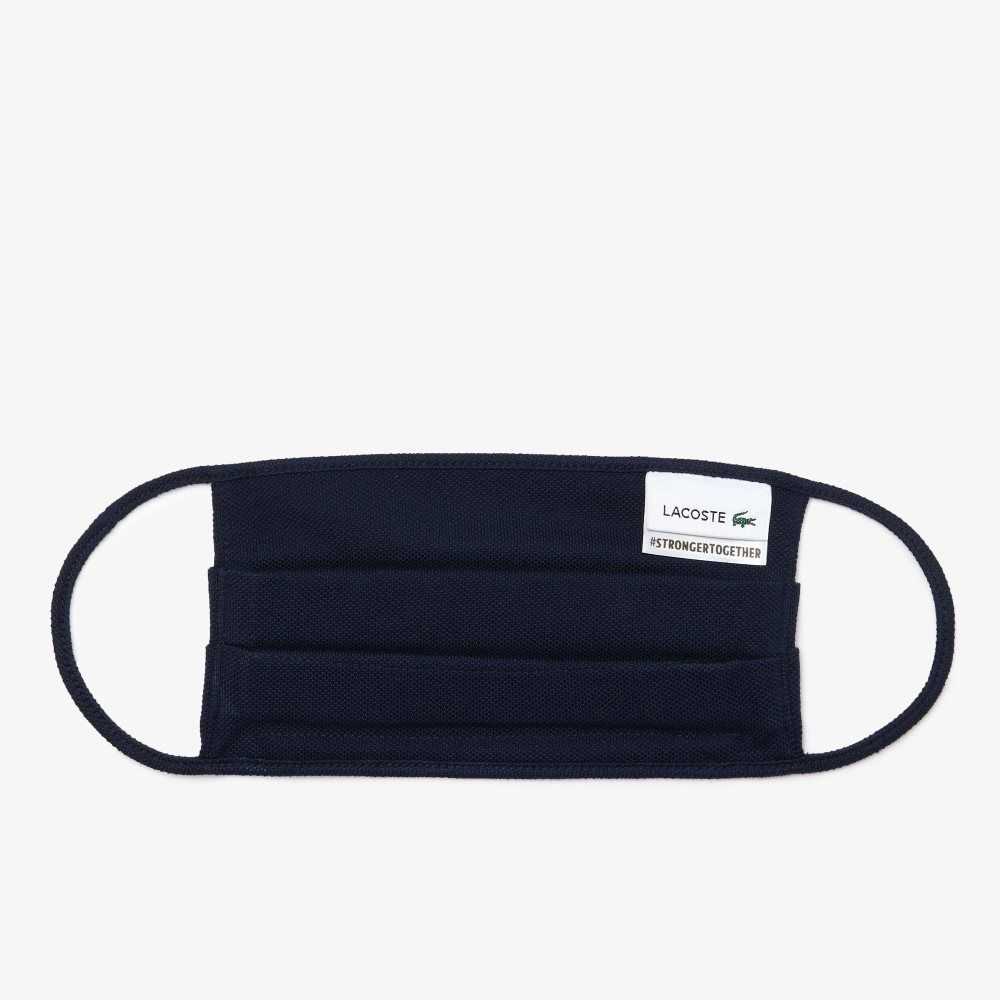 Lacoste L.12.12 Face Masks 3-Pack Navy Blue | CMV-817490