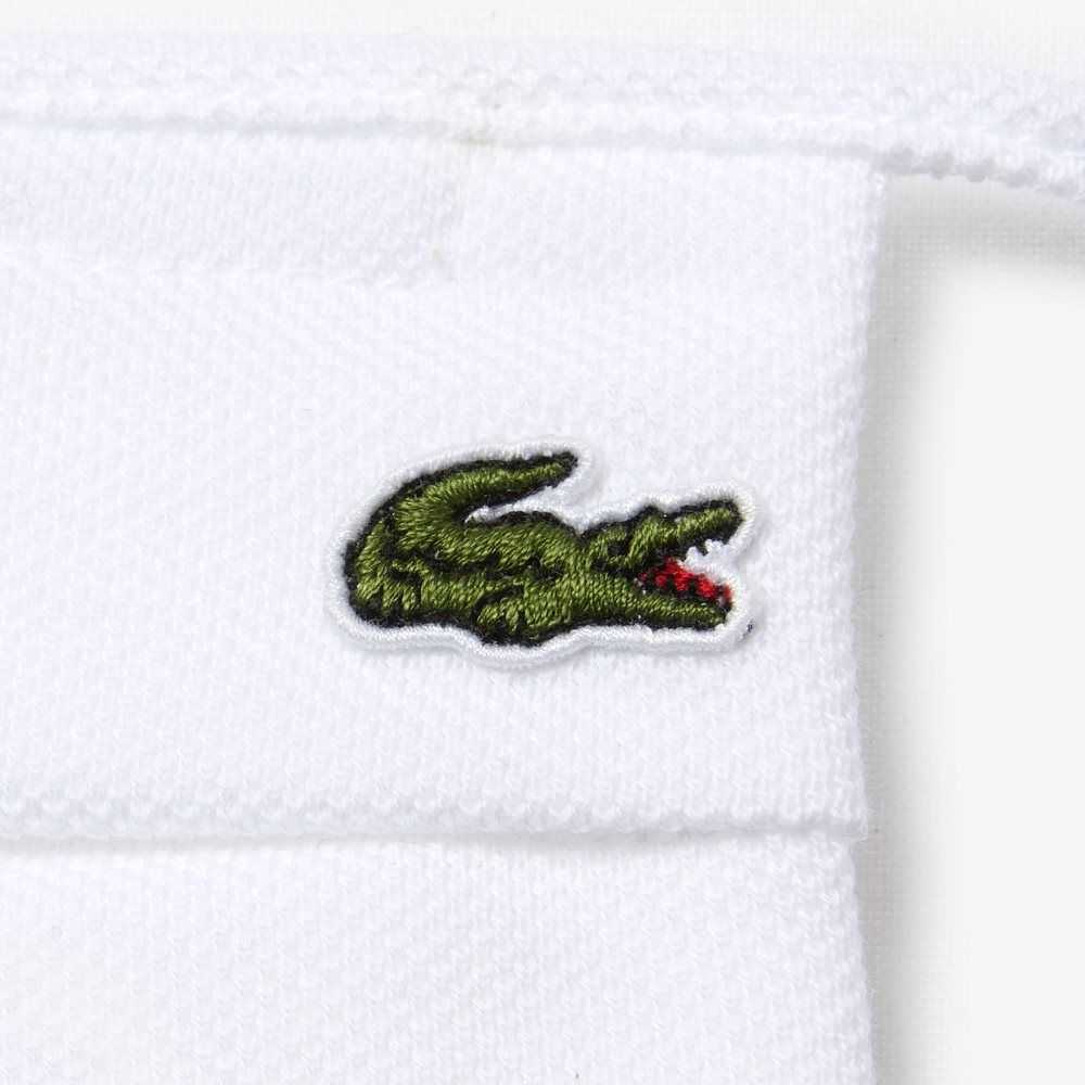 Lacoste L.12.12 Face Masks 3-Pack White | NKW-745628