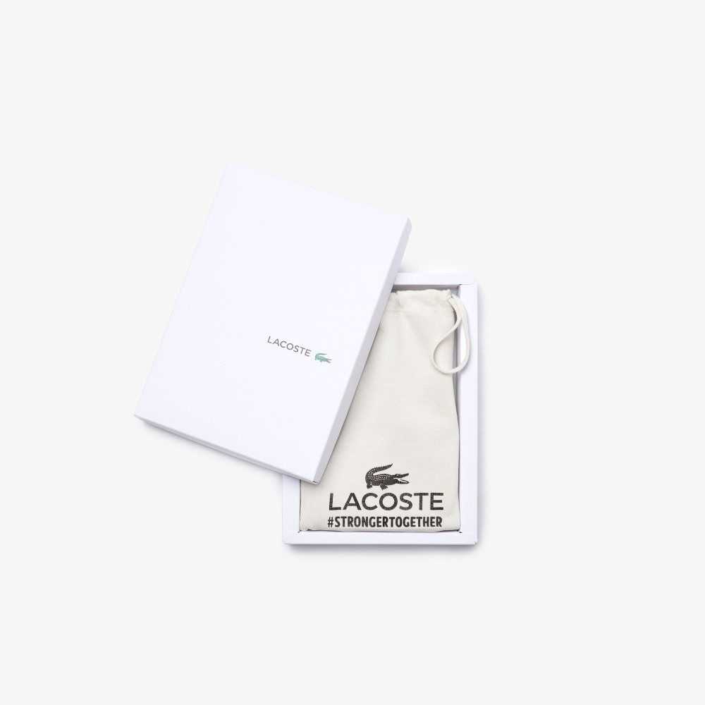 Lacoste L.12.12 Face Masks 3-Pack White | NKW-745628