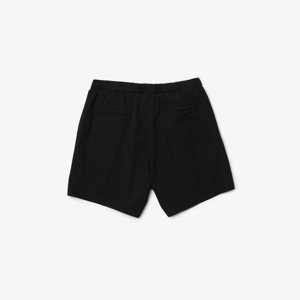 Lacoste Light Swim Trunks Black | CEL-961258