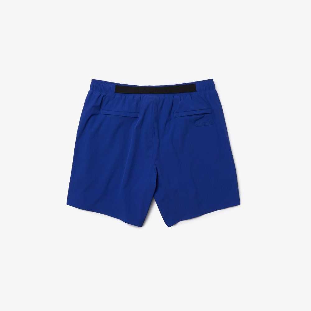 Lacoste Light Swim Trunks Blue | KWQ-086275