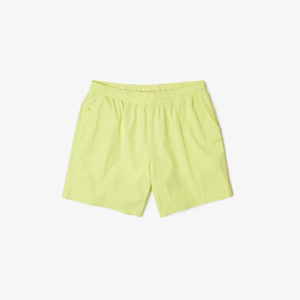 Lacoste Light Swim Trunks Flashy Yellow | JON-731024