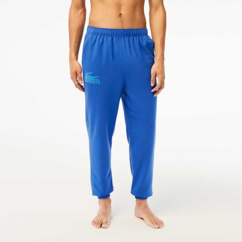 Lacoste Lightweight Lounge Pants Blue | KTF-761840