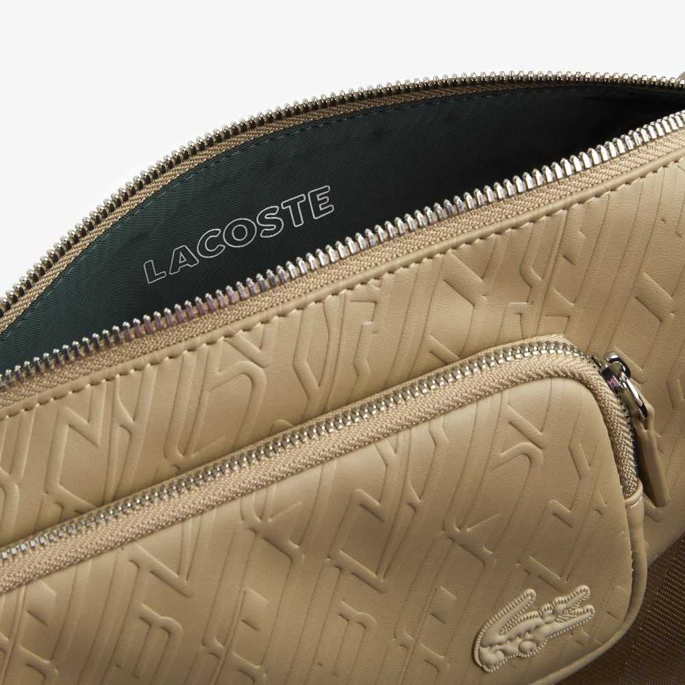 Lacoste Logo Print Shoulder Bag Lion | OER-978520