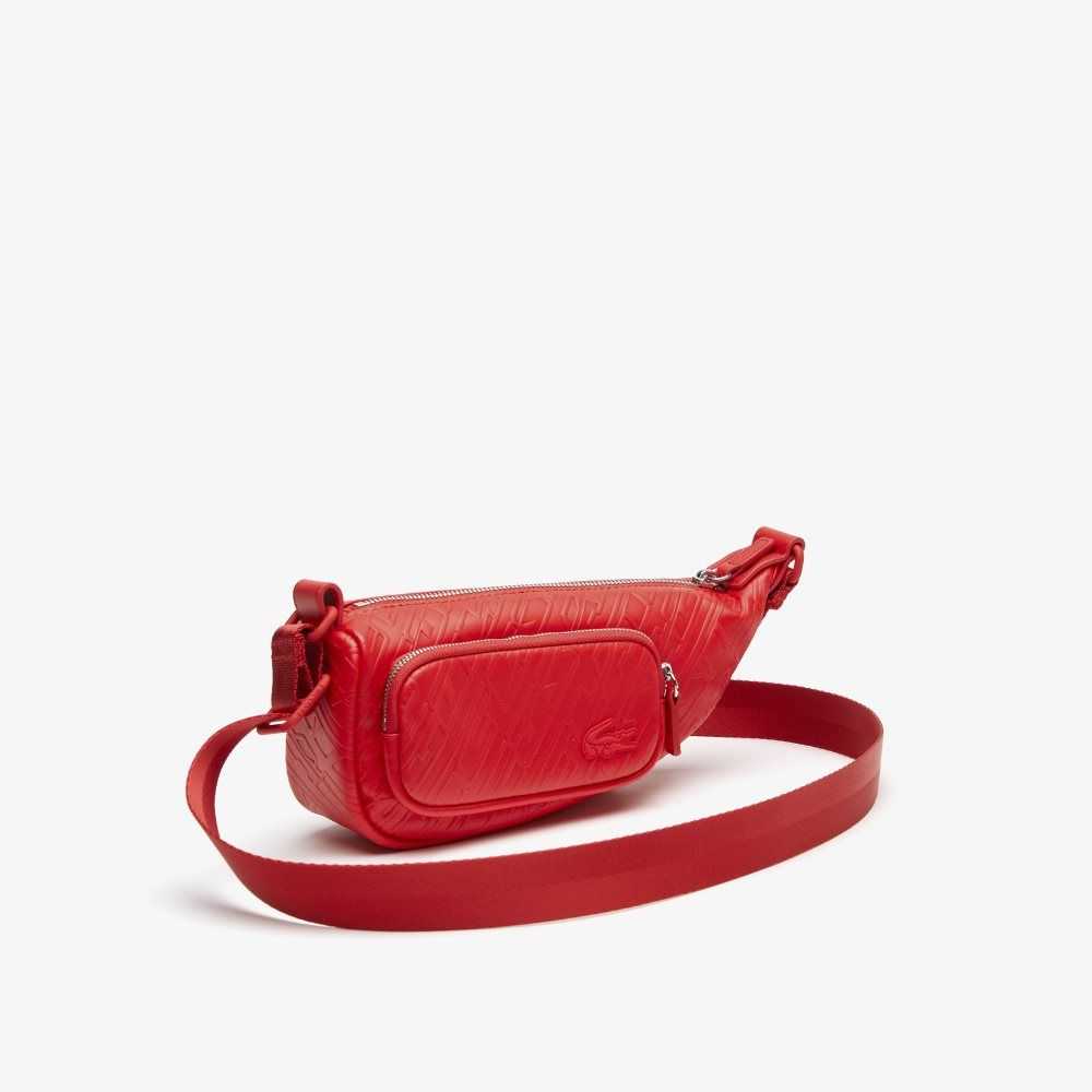 Lacoste Logo Print Shoulder Bag - Small Corrida | ORZ-065718