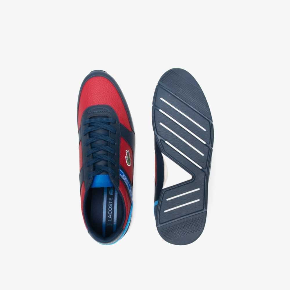 Lacoste Menerva Sport Sneakers Nvy/Red | VKB-860129