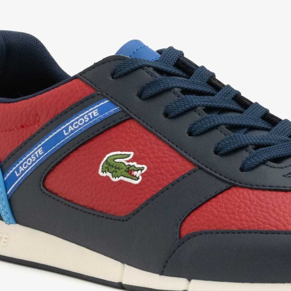 Lacoste Menerva Sport Sneakers Nvy/Red | VKB-860129