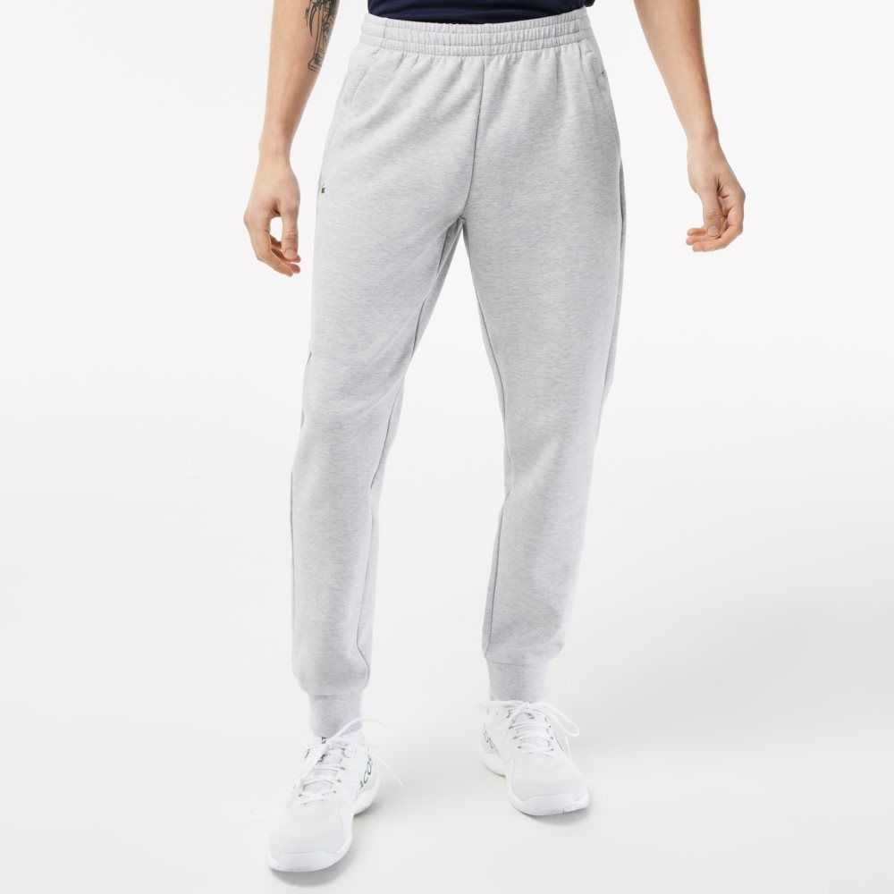 Lacoste Mesh Panels Trackpants Grey Chine / Light Grey | FRK-801347