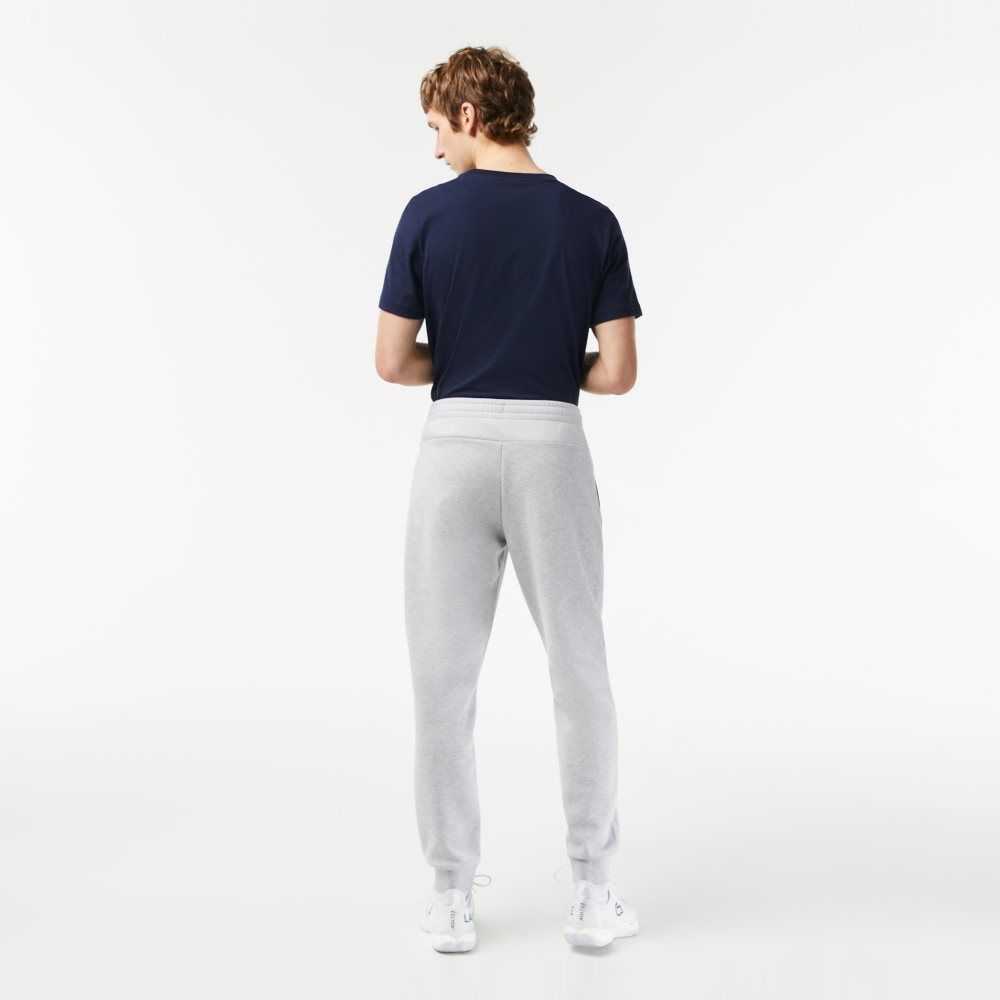 Lacoste Mesh Panels Trackpants Grey Chine / Light Grey | FRK-801347