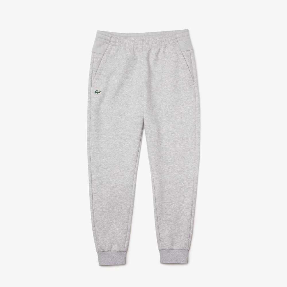 Lacoste Mesh Panels Trackpants Grey Chine / Light Grey | FRK-801347