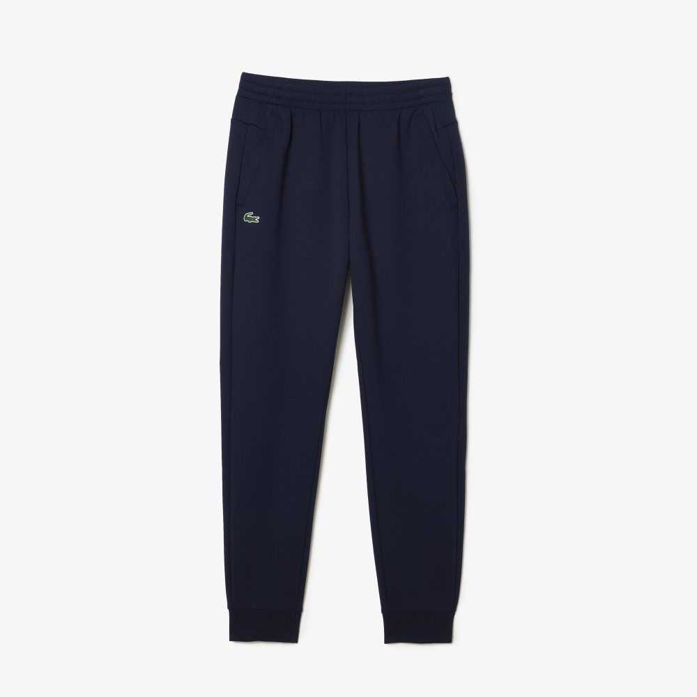 Lacoste Mesh Panels Trackpants Navy Blue | OTF-054632