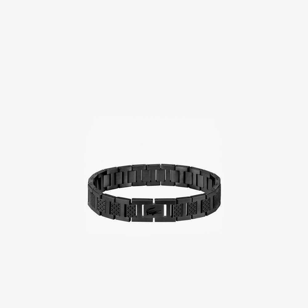 Lacoste Metropole Bracelet Black Steel | AXJ-270134