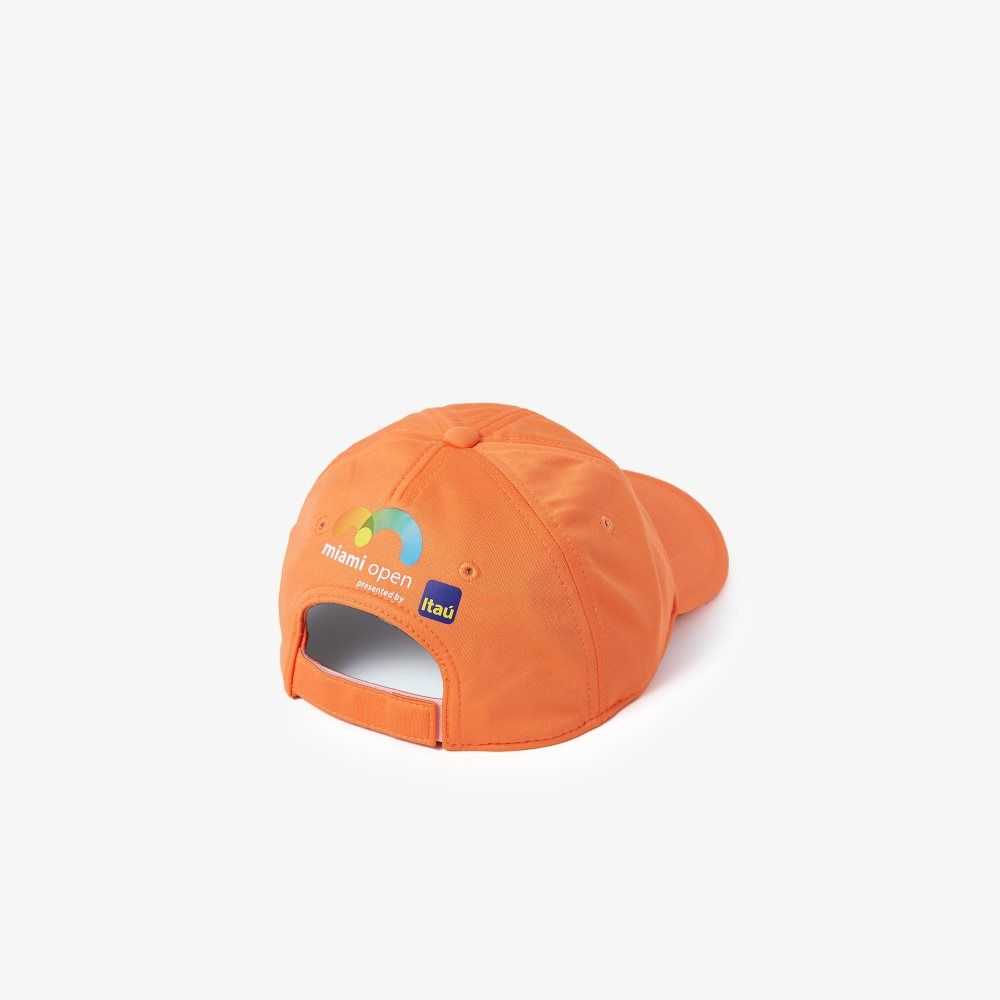 Lacoste Miami Open Hat Orange | NJP-672084