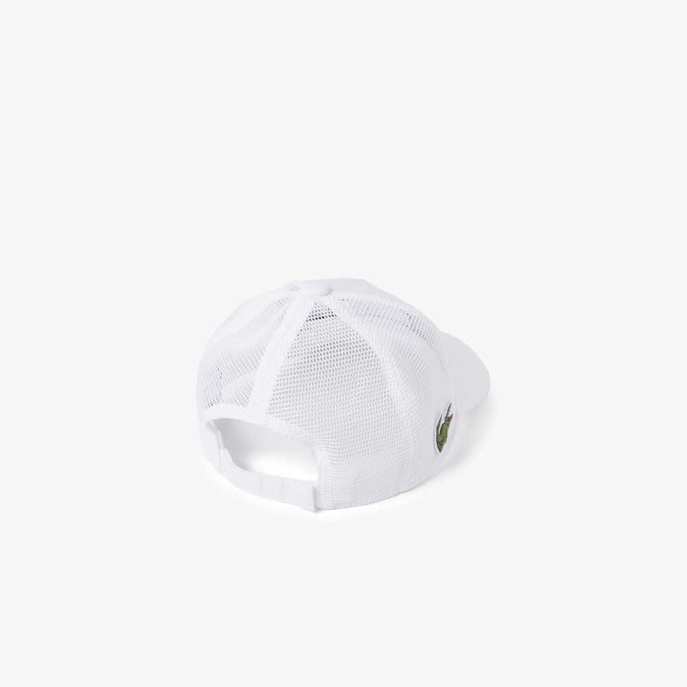 Lacoste Miami Open Hat White | EMB-267503