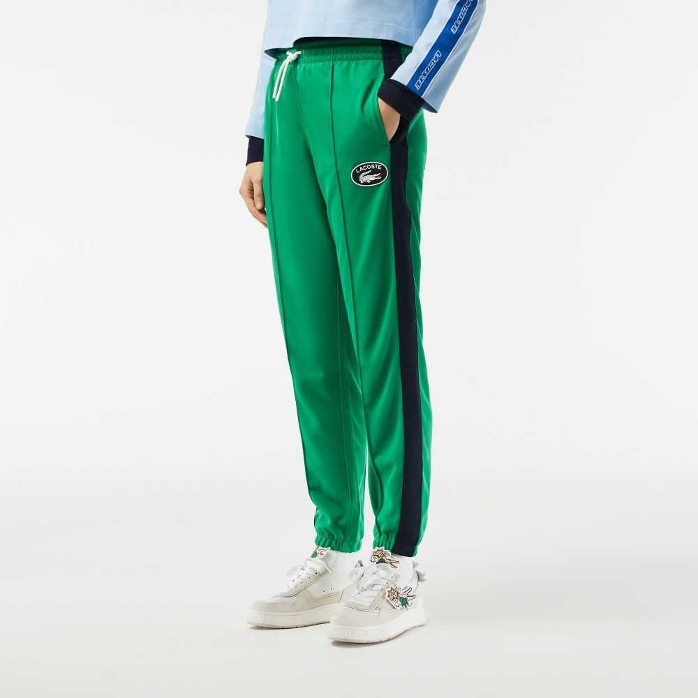 Lacoste Mini Pique Trackpants Green | TRH-982405