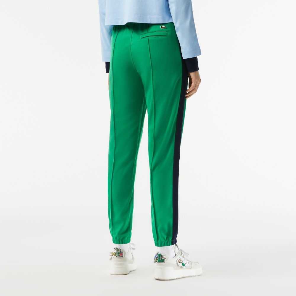 Lacoste Mini Pique Trackpants Green | TRH-982405