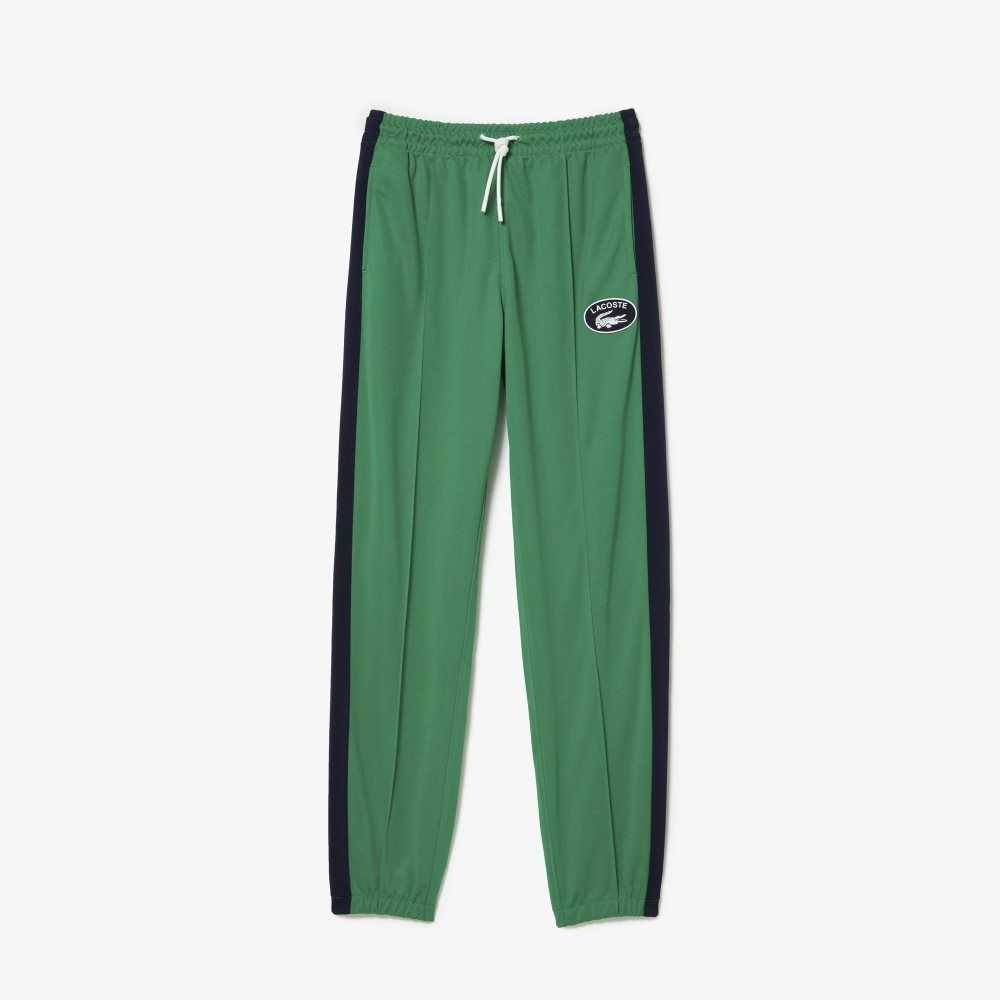 Lacoste Mini Pique Trackpants Green | TRH-982405