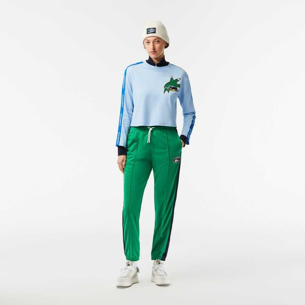 Lacoste Mini Pique Trackpants Green | TRH-982405