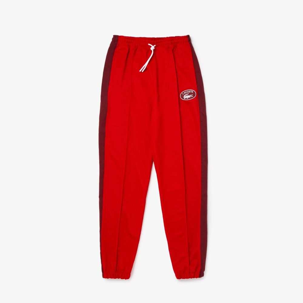 Lacoste Mini Pique Trackpants Red | WJX-793146