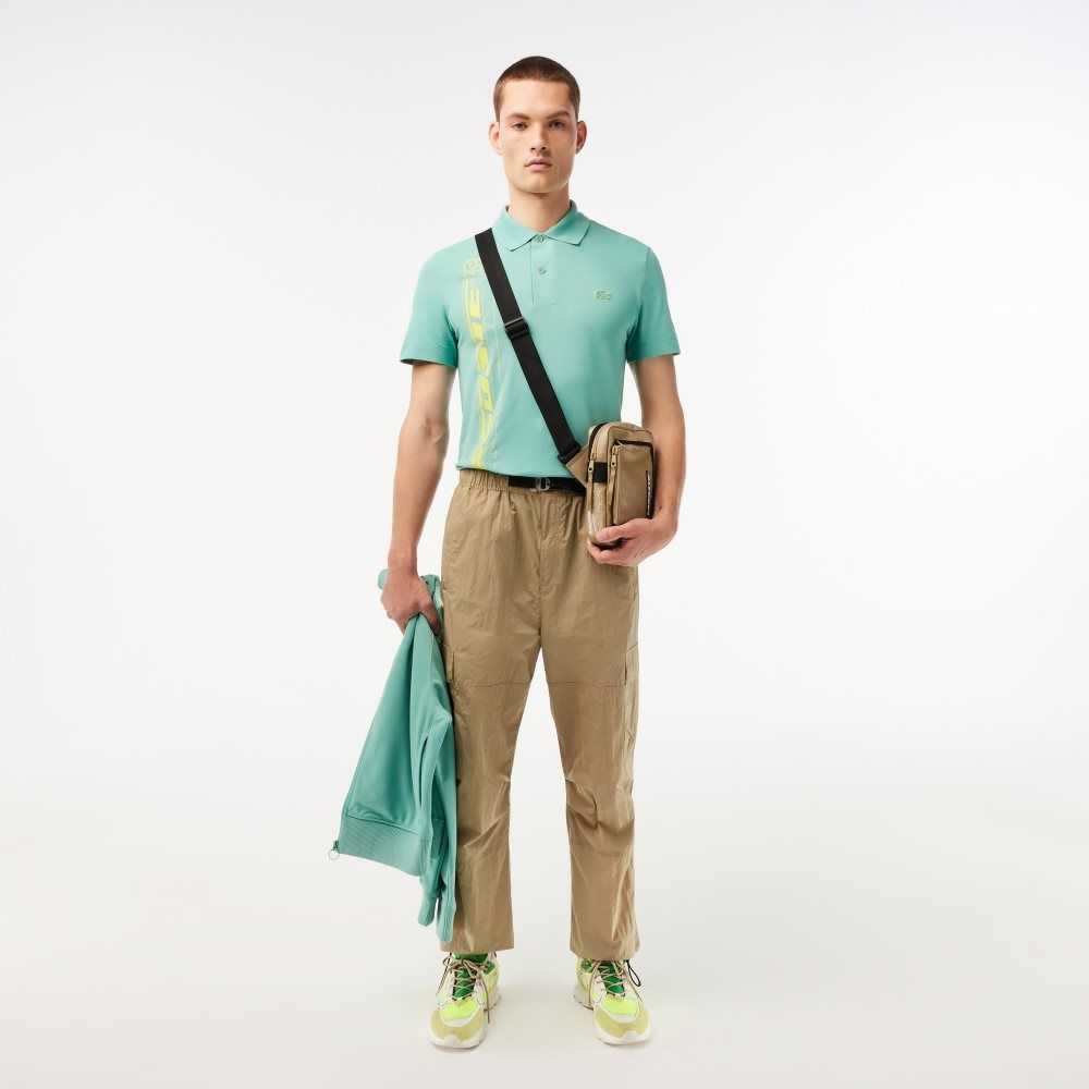 Lacoste Movement Signature 3D Polo Mint | JPQ-732561