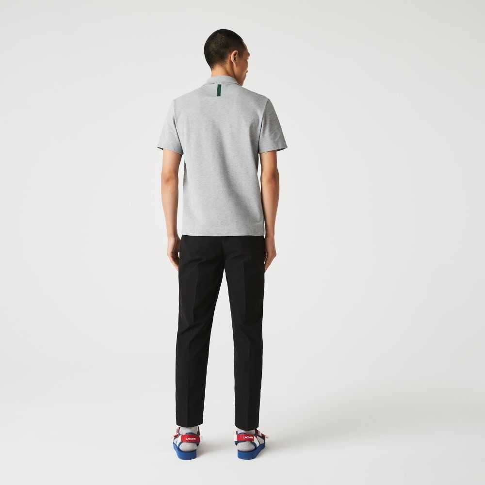 Lacoste Movement Ultra Light Pique Polo Grey Chine | ECU-346890