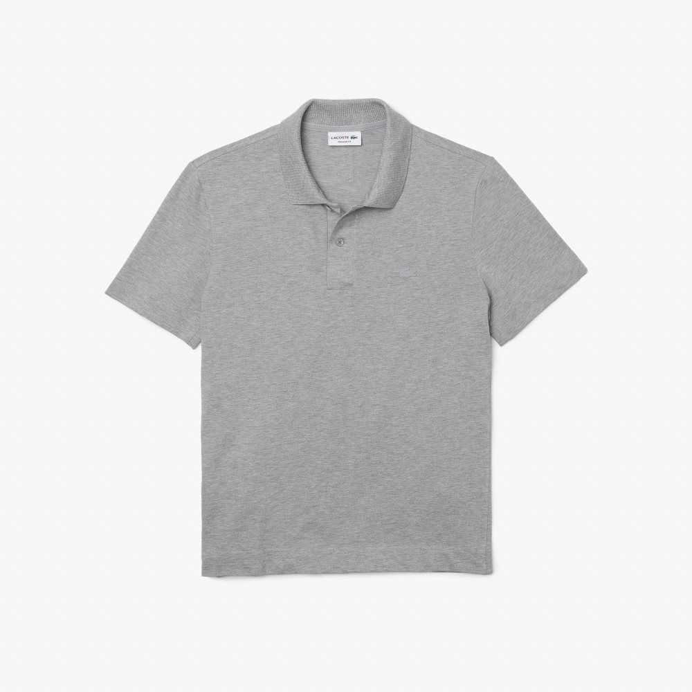 Lacoste Movement Ultra Light Pique Polo Grey Chine | ECU-346890