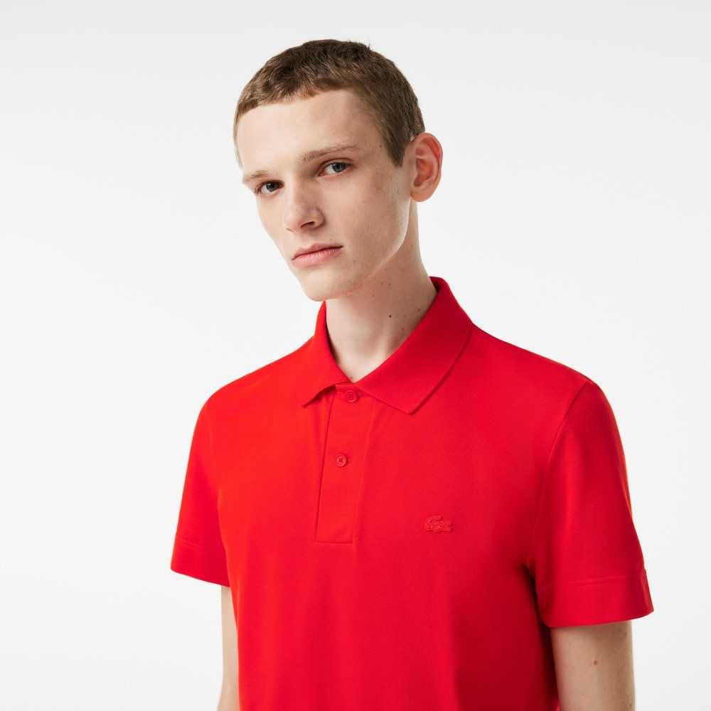 Lacoste Movement Ultra Light Pique Polo Red | KWV-198537