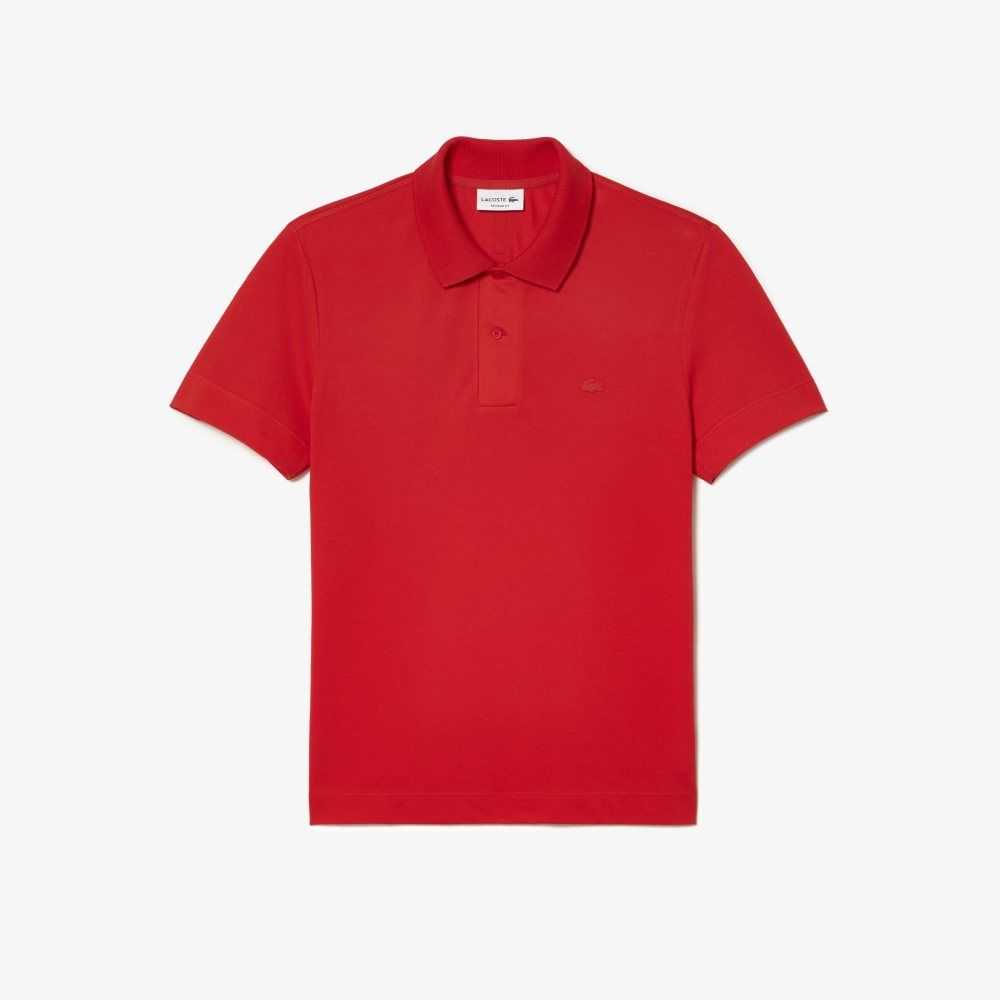 Lacoste Movement Ultra Light Pique Polo Red | KWV-198537