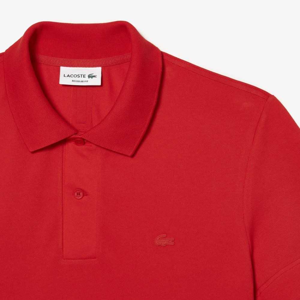 Lacoste Movement Ultra Light Pique Polo Red | KWV-198537