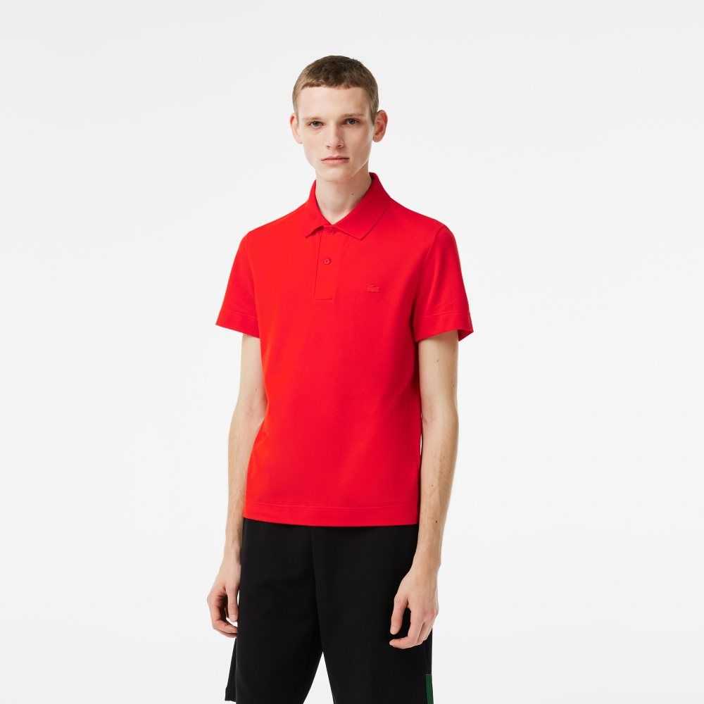 Lacoste Movement Ultra Light Pique Polo Red | KWV-198537