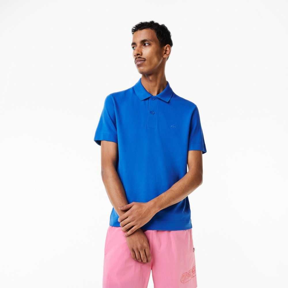 Lacoste Movement Ultra Light Pique Polo Blue | NFA-712590