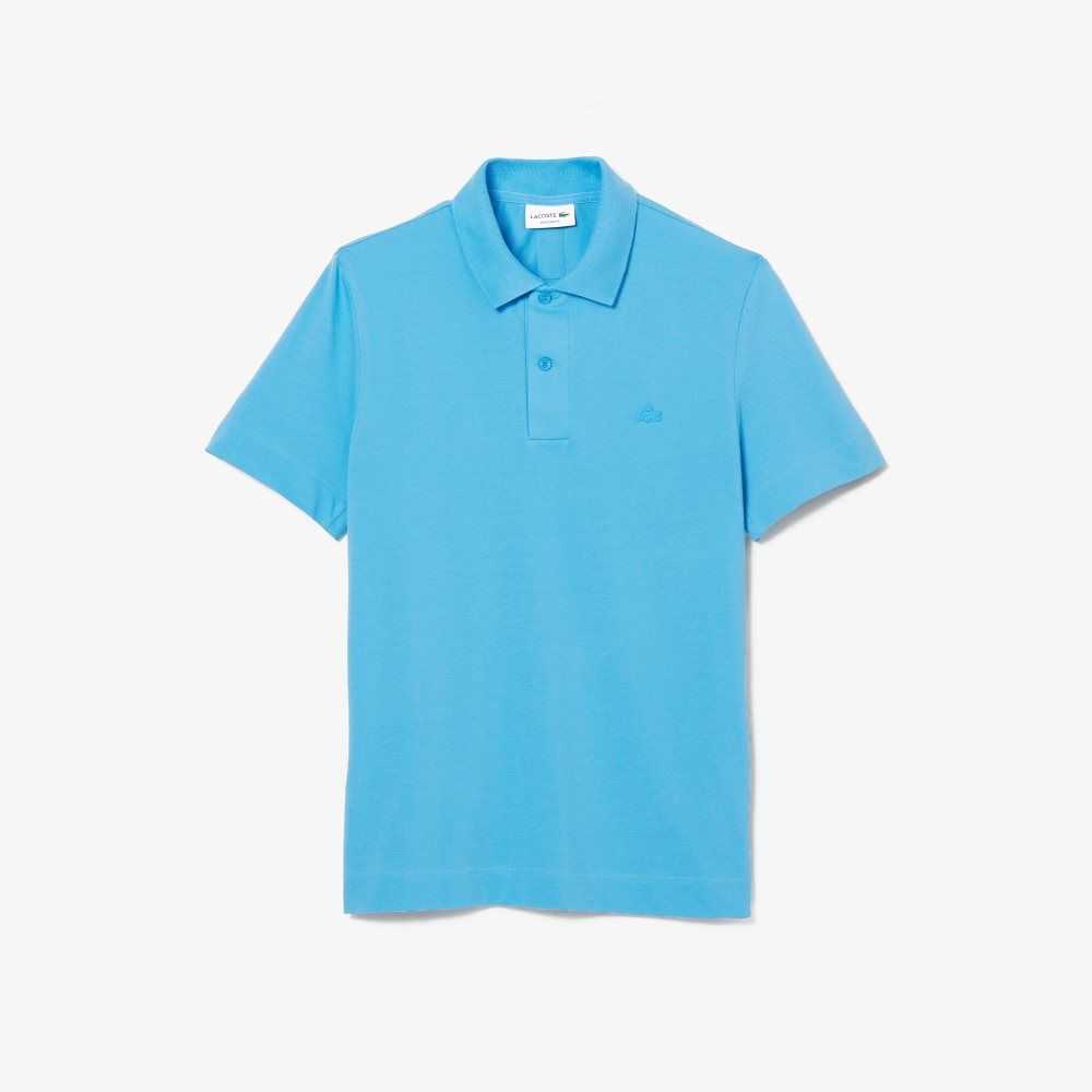 Lacoste Movement Ultra Light Pique Polo Blue | WQV-205813