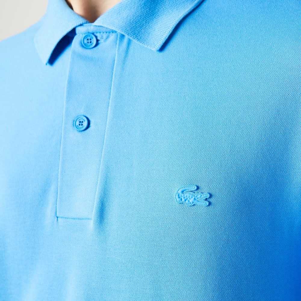 Lacoste Movement Ultra Light Pique Polo Blue | WQV-205813