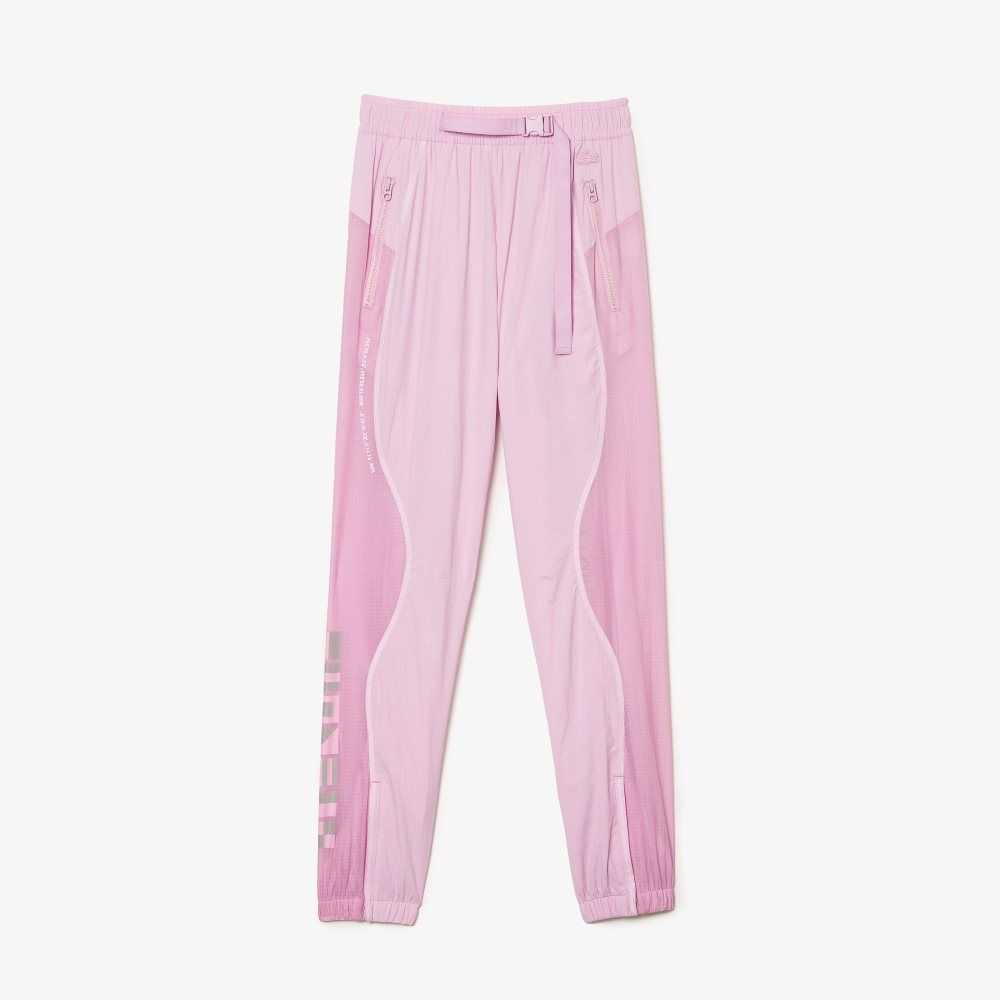 Lacoste Nautical Print Trackpants Pink | RML-153870