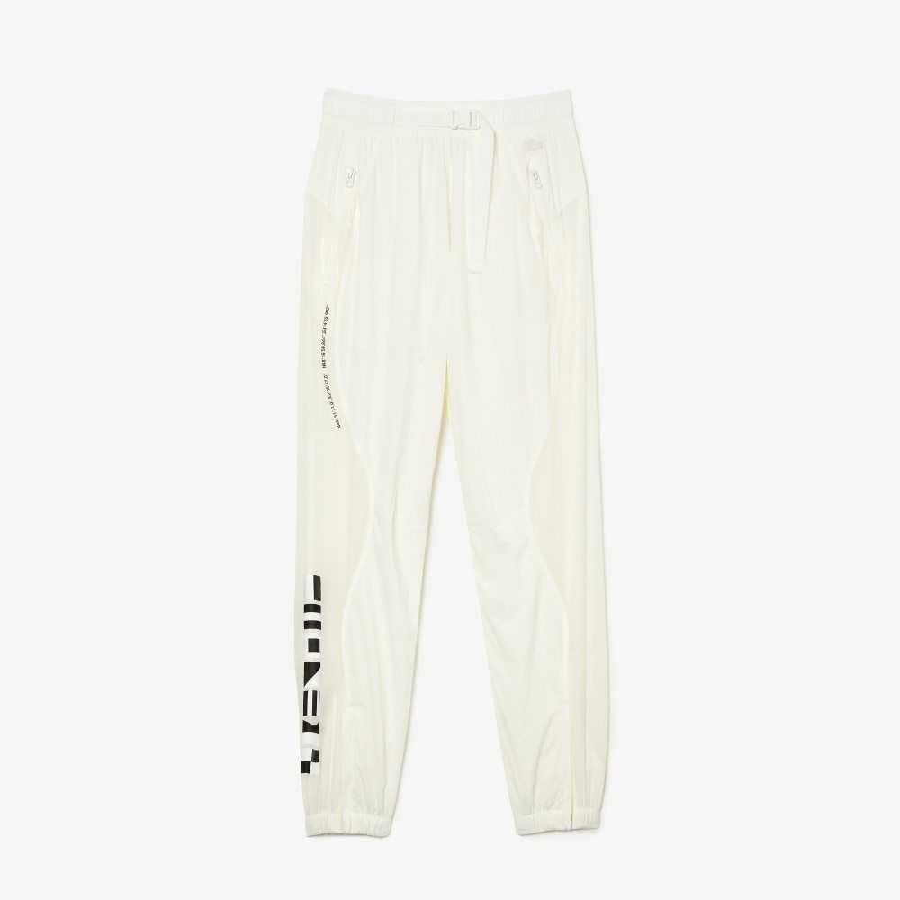 Lacoste Nautical Print Trackpants White | USZ-709124