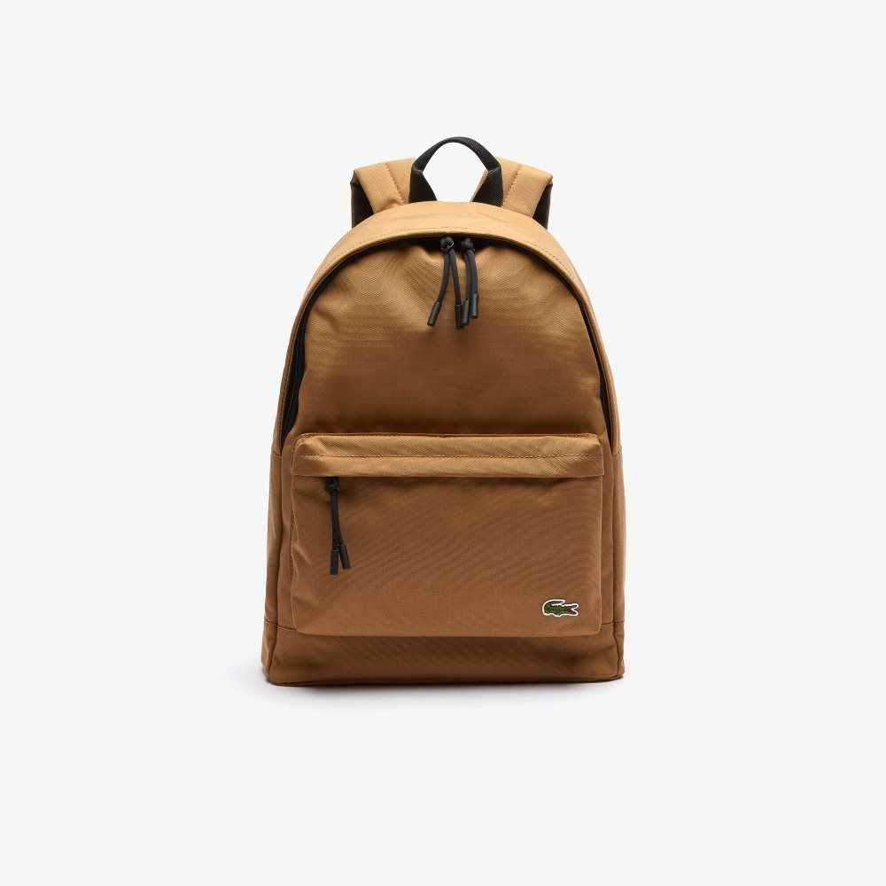 Lacoste Neocroc Canvas Backpack Leafy | GIX-489356