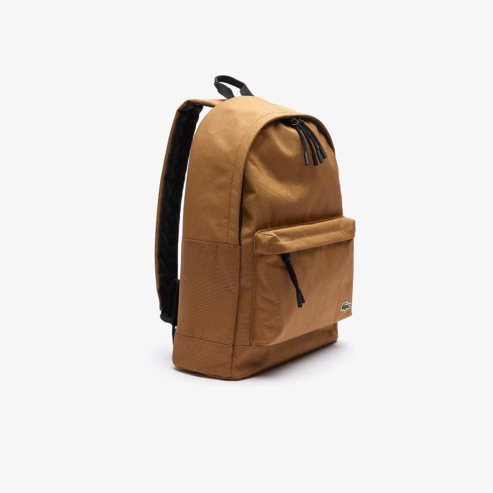 Lacoste Neocroc Canvas Backpack Leafy | GIX-489356