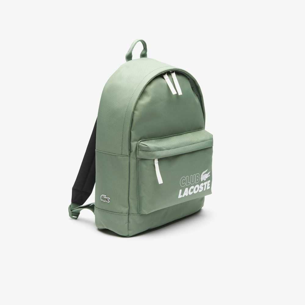 Lacoste Neocroc Contrast Print Backpack Frene Blanc | INM-642758