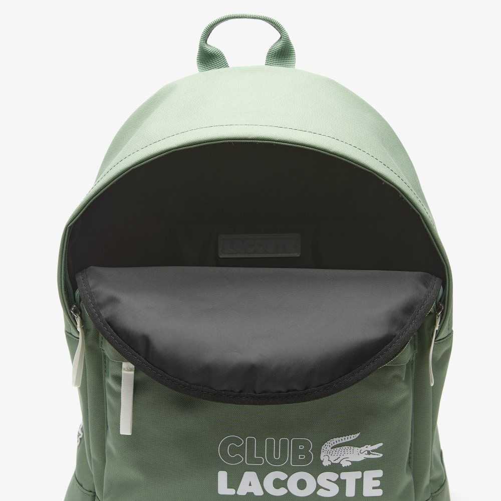 Lacoste Neocroc Contrast Print Backpack Frene Blanc | INM-642758