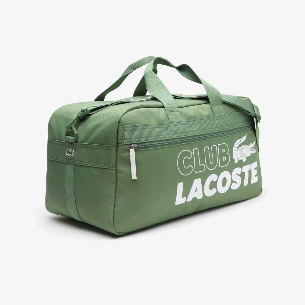 Lacoste Neocroc Contrast Print Gym Bag Frene Blanc | GTM-593671