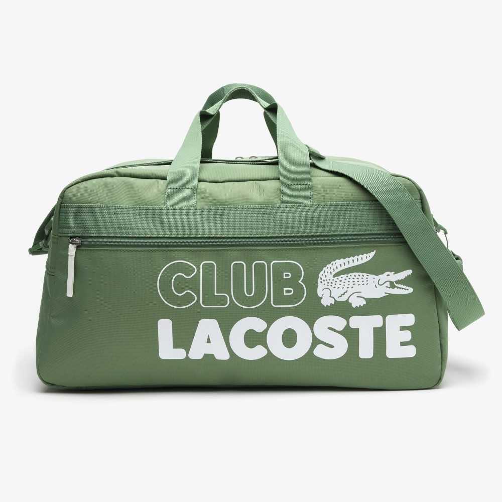 Lacoste Neocroc Contrast Print Gym Bag Frene Blanc | GTM-593671