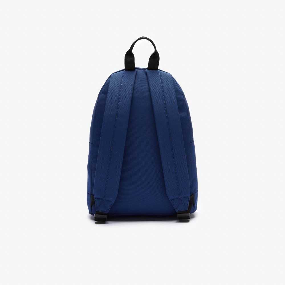 Lacoste Neocroc Small Canvas Backpack Sphere Noir | PVO-407126