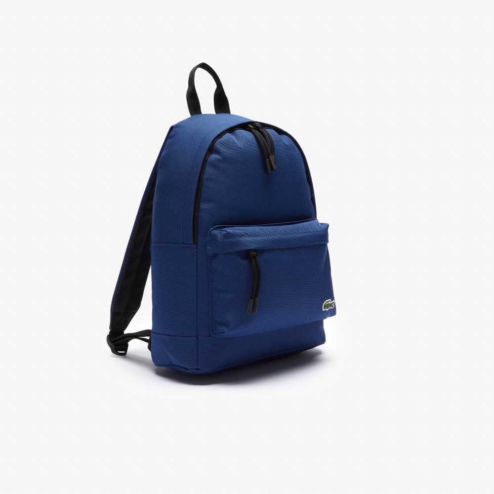 Lacoste Neocroc Small Canvas Backpack Sphere Noir | PVO-407126