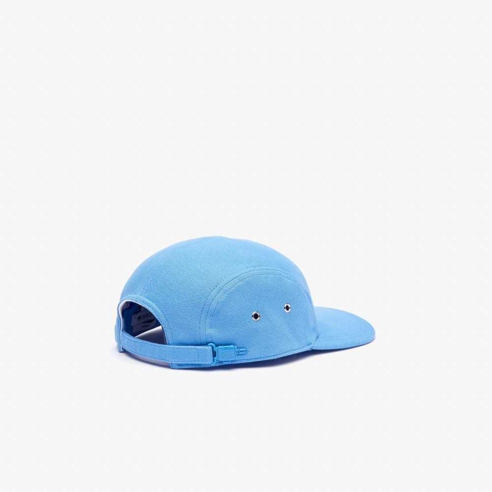 Lacoste Organic Cotton Girolle Cap Blue | KHC-049265