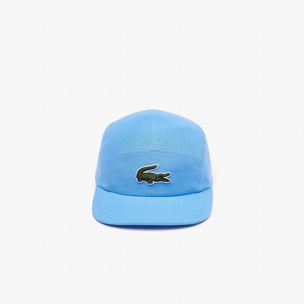 Lacoste Organic Cotton Girolle Cap Blue | KHC-049265